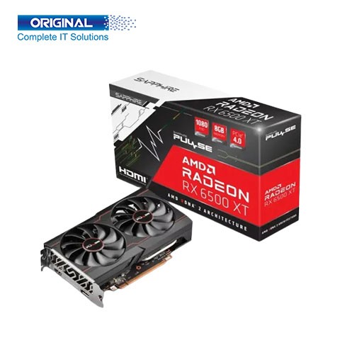 Sapphire PULSE AMD Radeon RX 6500 XT 8GB GDDR6 Graphics Card