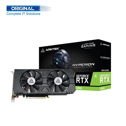 ARKTEK GeForce RTX 2060 6GB GDDR6 Graphics Card