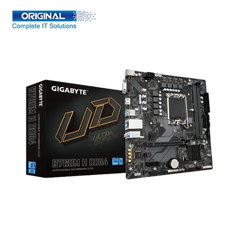 Gigabyte B760M H DDR4 13th and 12th Gen mATX Motherboard