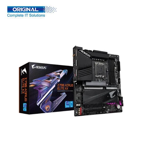 Gigabyte Z790 AORUS ELITE AX 13th & 12th Gen ATX Motherboard