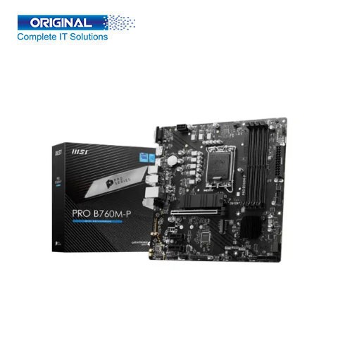 MSI PRO B760M-P DDR5 13th & 12th Gen mATX Motherboard