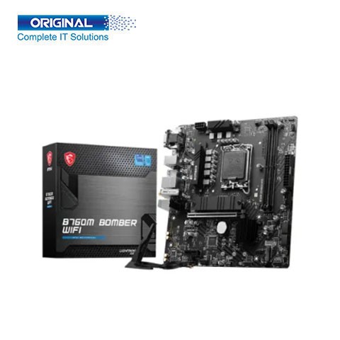 MSI B760M BOMBER WIFI 13th & 12th Gen mATX Motherboard