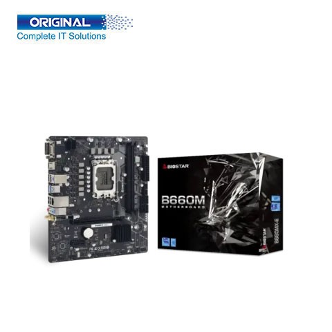 Biostar B660MX-E 12th & 13th Gen Micro ATX Motherboard