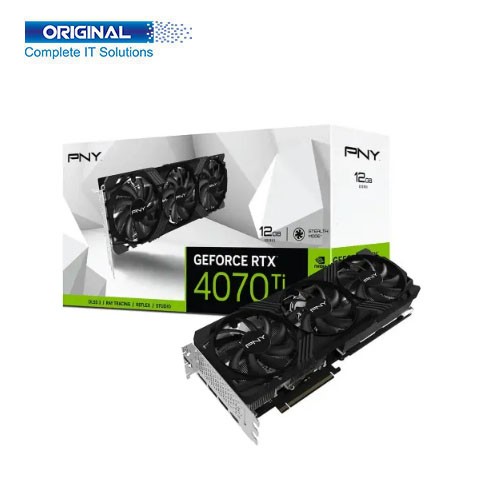 PNY GeForce RTX 4070 Ti 12GB Verto LED Triple Fan Graphics Card