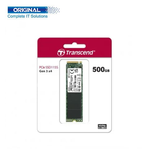 Transcend 115S 500GB M.2 2280 PCIe Gen3x4 NVMe Internal SSD