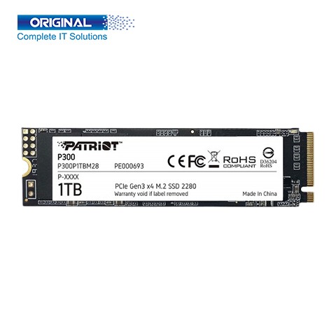 Patriot P300 1TB M.2 2280 PCIe Gen3 SSD