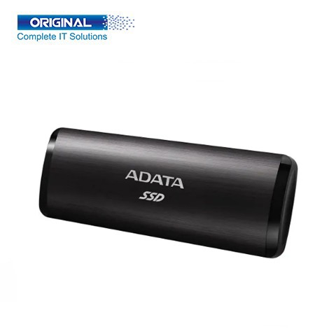 Adata SE760 512GB USB 3.2 Type-C Portable Black External SSD