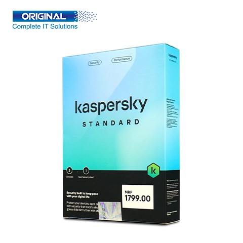 Kaspersky Standard 3 User 1 Year