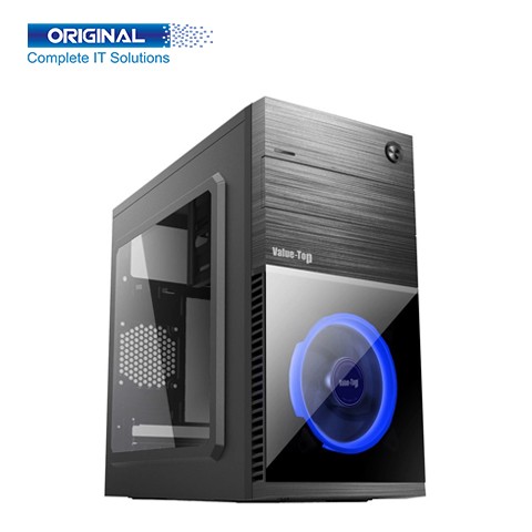 Value-Top VT-R855-L Blue LED Micro ATX Casing