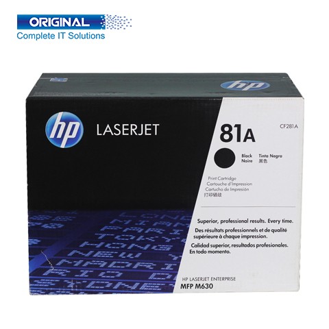 HP 81A Black Original LaserJet Toner (CF281A)