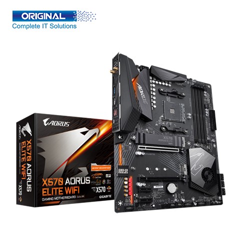 Gigabyte X570 AORUS ELITE WI-FI AMD ATX Motherboard