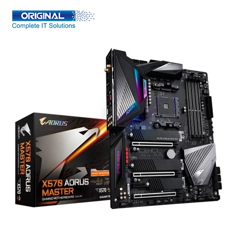 Gigabyte X570 AORUS MASTER DDR4 RAM AMD AM4 Socket Motherboard