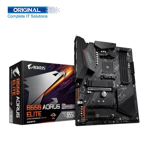 Gigabyte B550 Aorus Elite DDR4 RAM AMD AM4 ATX Gaming Motherboard