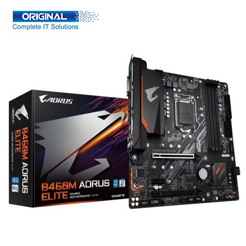 Gigabyte B460M AORUS ELITE 10th Gen Intel LGA1200 Micro ATX Motherboard