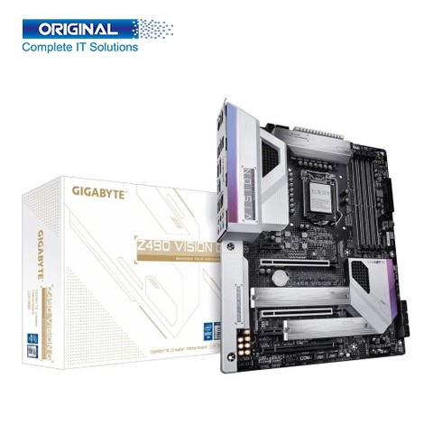 Gigabyte Z490 VISION G DDR4 10th Gen Intel LGA1200 Socket ATX Motherboard