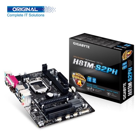 Gigabyte GA-H81M-S2PH Intel Micro ATX Motherboard