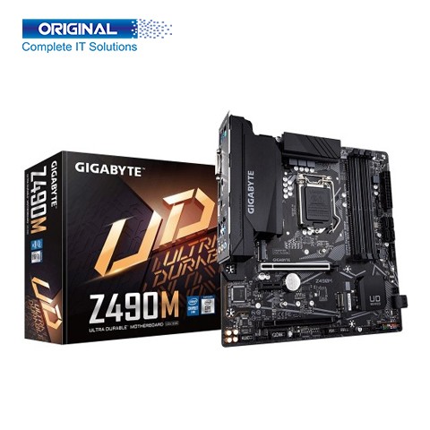 Gigabyte Z490M DDR4 10th Gen Intel LGA1200 Socket Micro ATX Motherboard