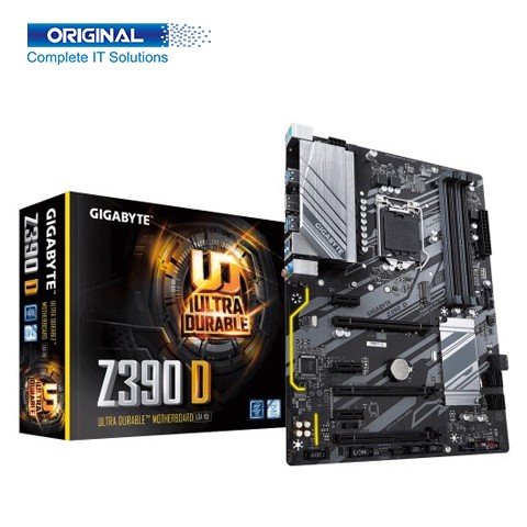 Gigabyte Z390 D with Advanced Thermal Design ATX Intel Motherboard