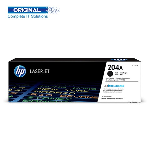 HP 204A Black Original Color LaserJet Toner (CF510A)