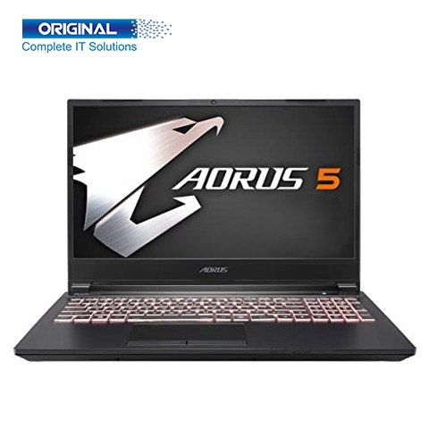 Gigabyte Aorus 5 KB Core i7 10th Gen 10750H,16GB (8GBx2),512 GB NVMe SSD,RTX 2060 DDR6 6GB,15.6 Inch FHD Gaming Laptop