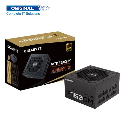 Gigabyte P750GM 750 Watt 80+ Gold Full Modular Power Supply