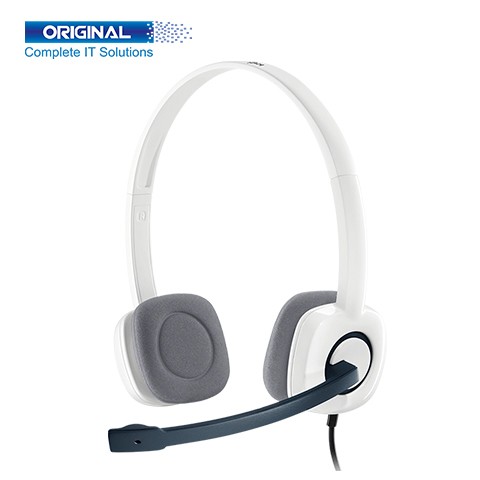 Logitech H150 Stereo Headphone White