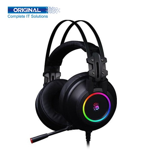 A4Tech Bloody G528 RGB USB 7.1 Black Gaming Headphone