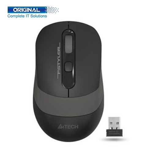 A4Tech FG10 Fstyler Wireless Optical Mouse (Grey)