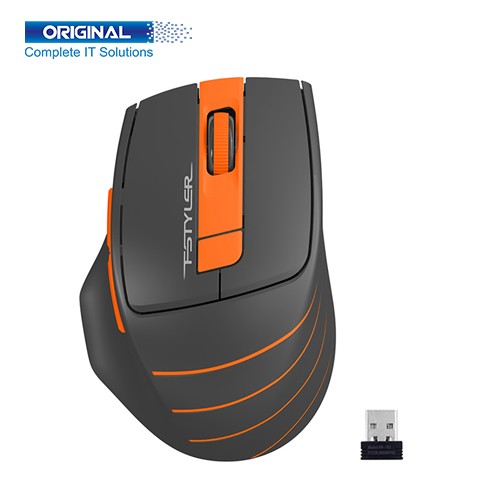 A4Tech FG30 Fstyler Wireless Optical Mouse (Orange)