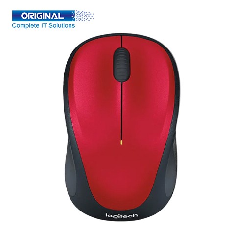 Logitech M235 Red Wireless Mouse