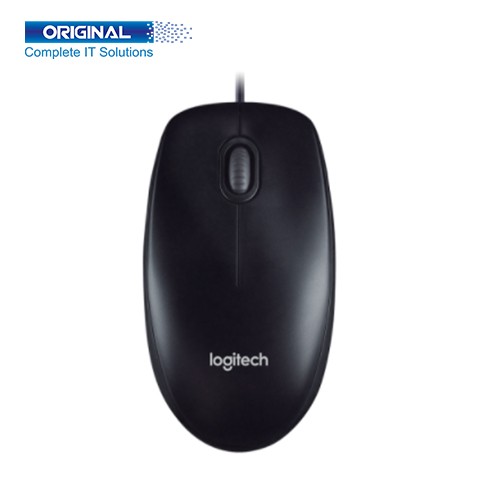 Logitech M100R Wired USB Optical Black Mouse