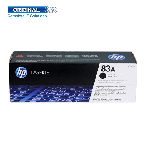 HP 83A Black Original LaserJet Toner  (CF283A)