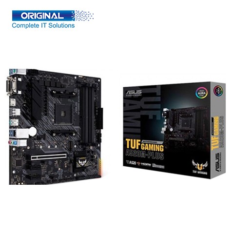 Asus TUF A520M-Plus AM4 Micro ATX Gaming Motherboard