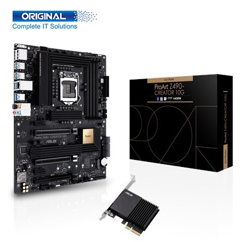 Asus ProArt Z490 CREATOR 10G Intel 10th Gen Motherboard