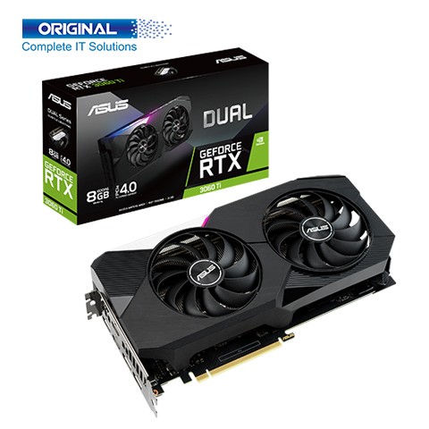 ASUS DUAL-RTX 3060TI-8G 8GB GDDR6 Gaming Graphics Card