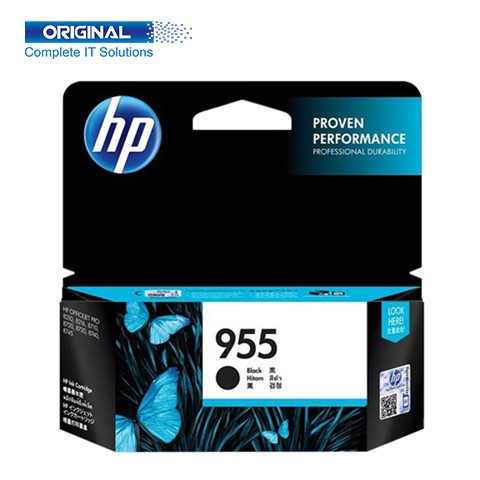 HP 955 Black Original Ink Cartridge (L0S60AA)