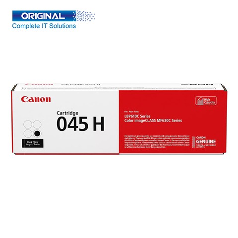 Canon 045H High Yield Black Original Color Laser Toner