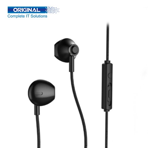 Remax RM-711 Black Wired Earphone