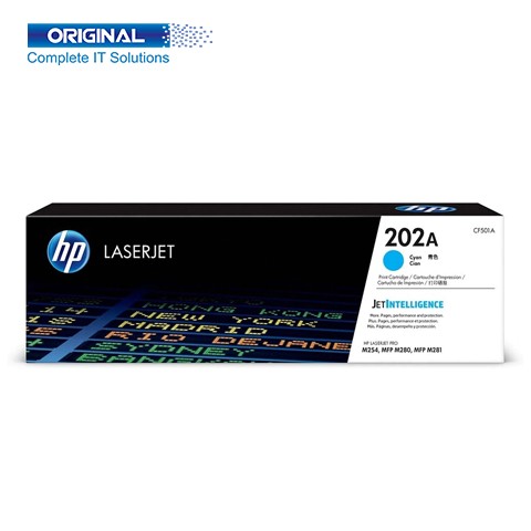 HP 202A Cyan Original Color LaserJet Toner