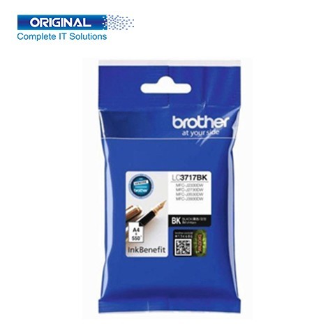 Brother LC3717BK Black Original Ink Cartridge