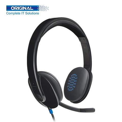 Logitech H540 USB Black Computer Headphone