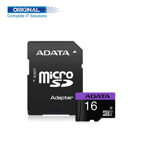 Adata 16GB Class 10 Micro SD Memory Card