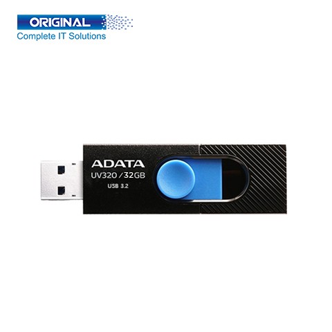 ADATA UV320 32GB USB 3.2 Black-Blue Pen Drive