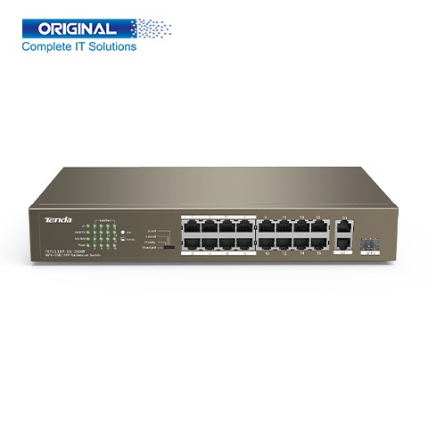 Tenda TEF1118P 16-Port PoE Switch