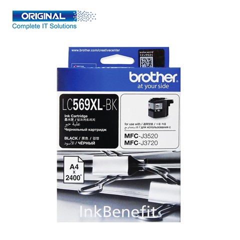Brother LC569XL Black Original Ink Cartridge