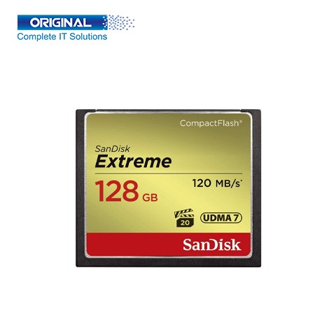 Sandisk Extreme 128GB UDMA 7 Compact Flash Memory Card