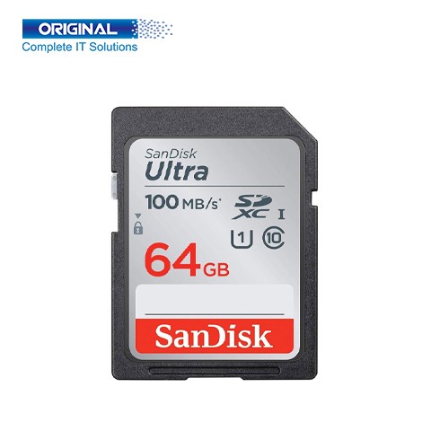 Sandisk Ultra 64GB Class 10 SDXC Flash Memory Card