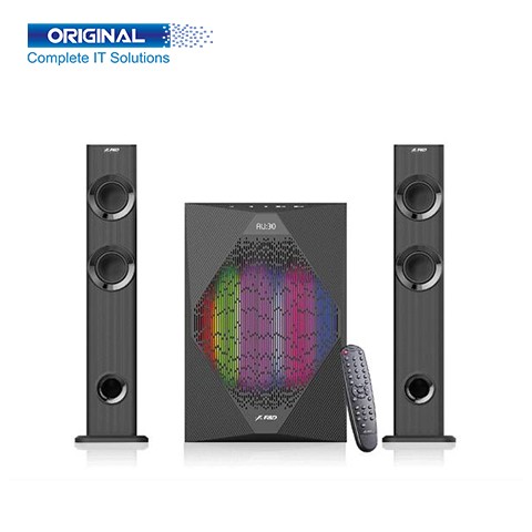 F&D T-300X 2:1 Black Bluetooth TV Speaker