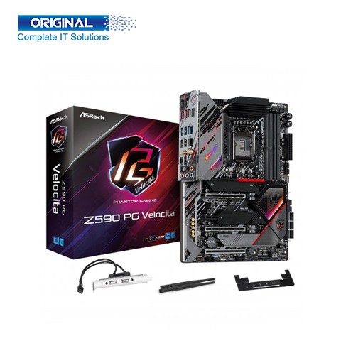 ASRock Z590 PG Velocita 10th/11th Gen ATX Motherboard