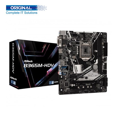 Asrock B365M-HDV 9th Gen Intel Micro ATX Motherboard